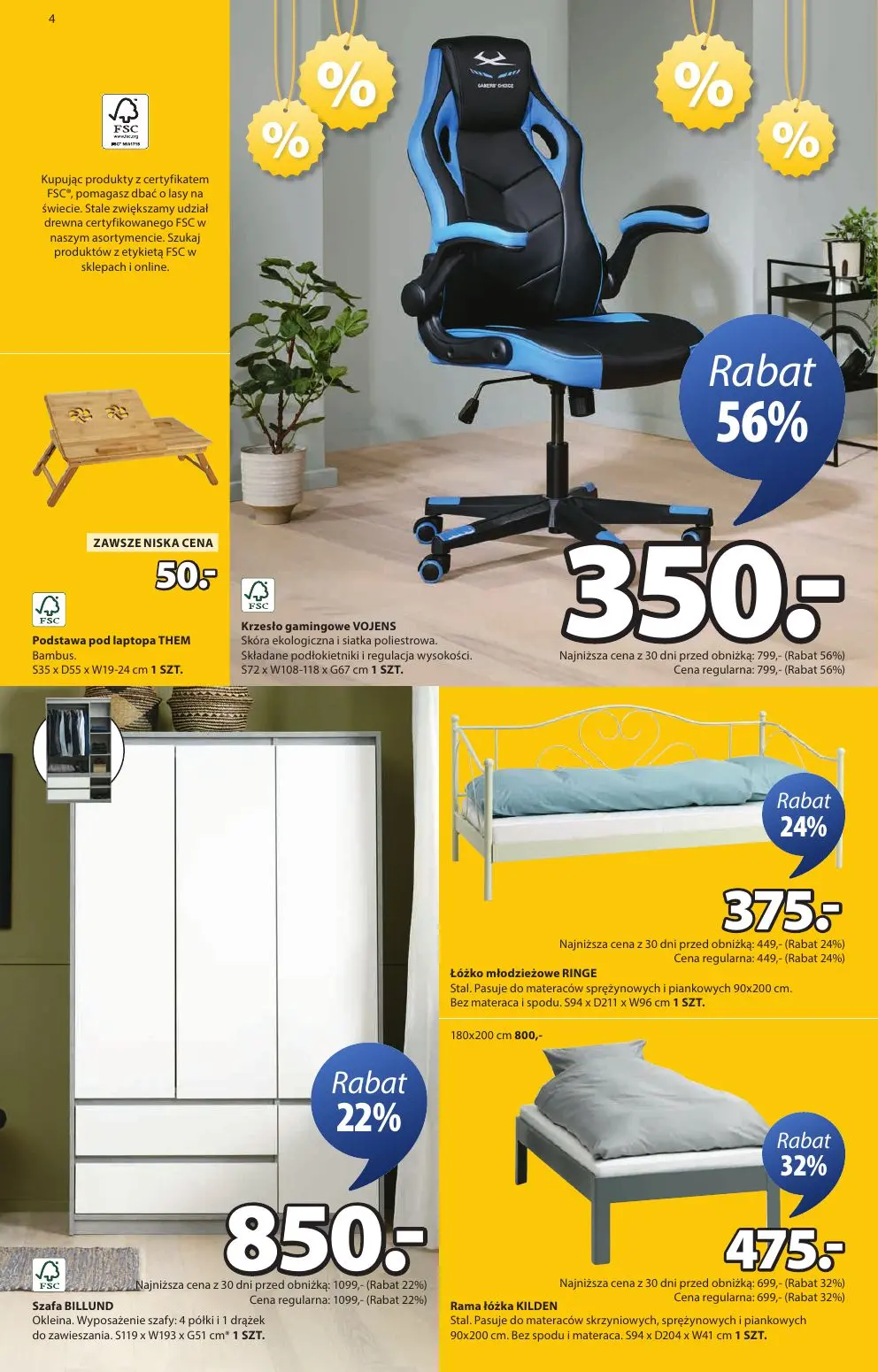 gazetka promocyjna JYSK Oferta tygodnia - Strona 4