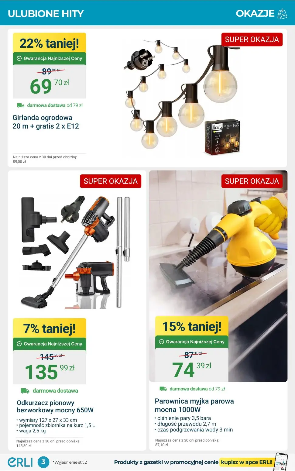 gazetka promocyjna Erli Rabaty do -70% - Strona 3
