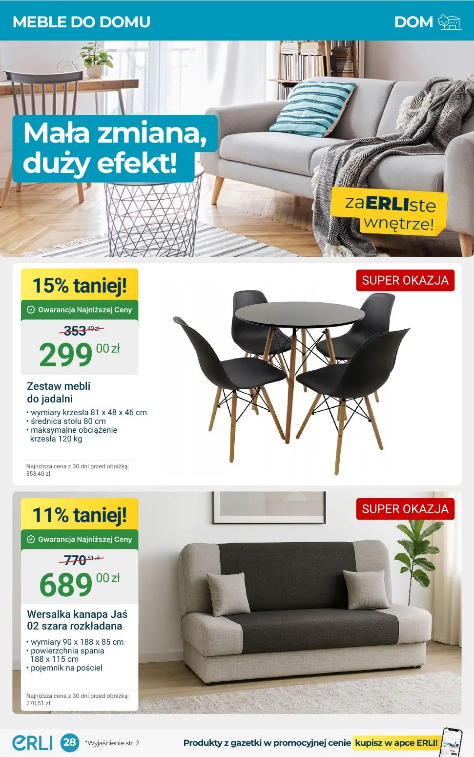 gazetka promocyjna Erli Rabaty do -70% - Strona 28