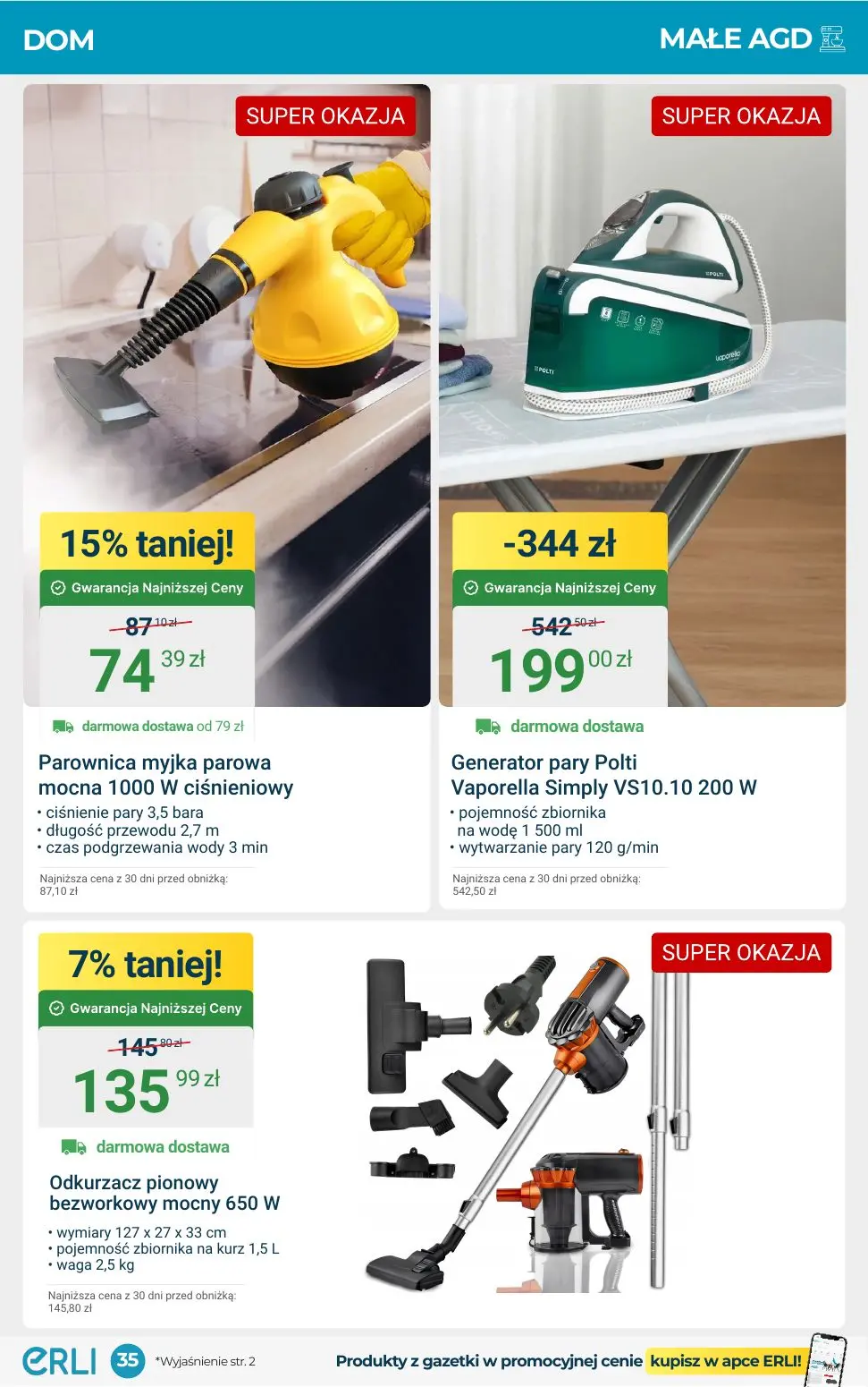 gazetka promocyjna Erli Rabaty do -70% - Strona 35