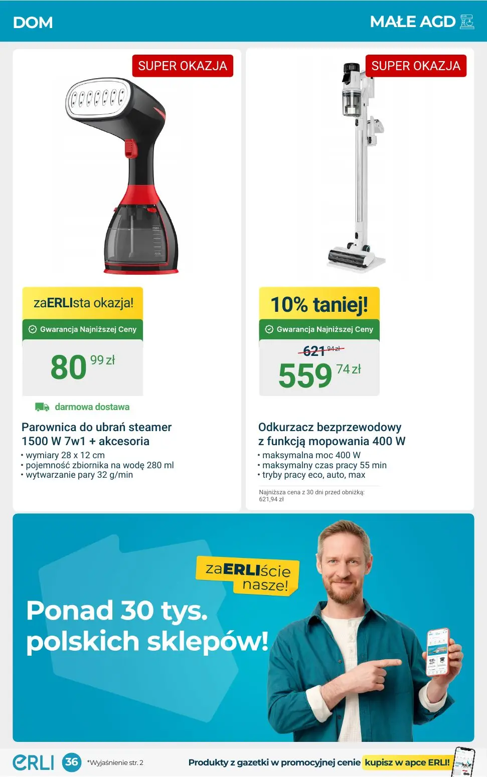 gazetka promocyjna Erli Rabaty do -70% - Strona 36