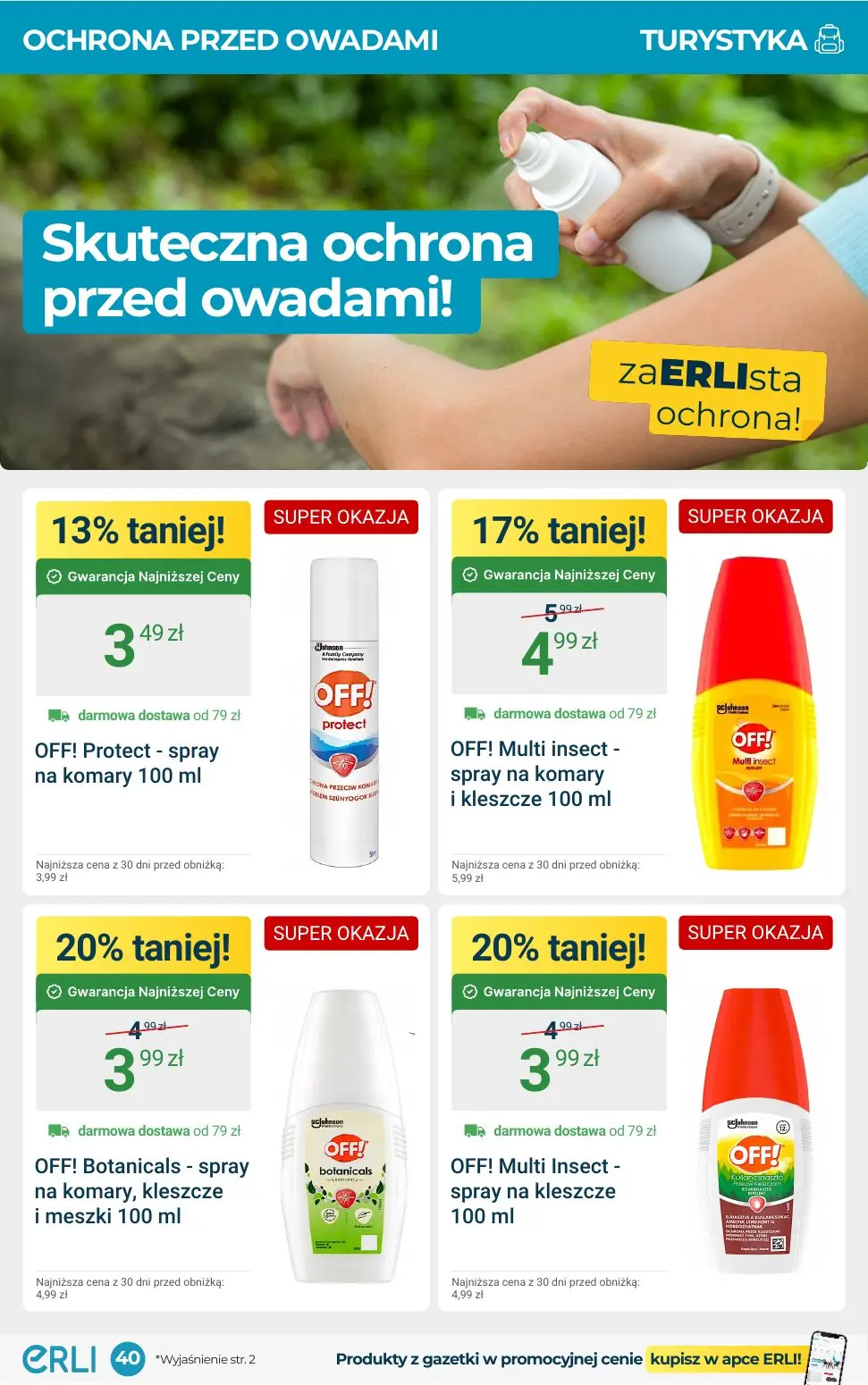gazetka promocyjna Erli Rabaty do -70% - Strona 40