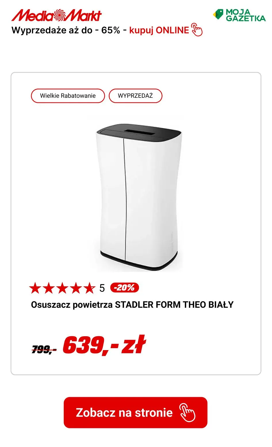 gazetka promocyjna Media Markt WYPRZEDAŻ aż do -65%!! - Strona 5