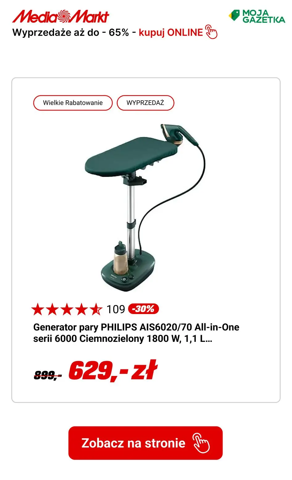 gazetka promocyjna Media Markt WYPRZEDAŻ aż do -65%!! - Strona 6