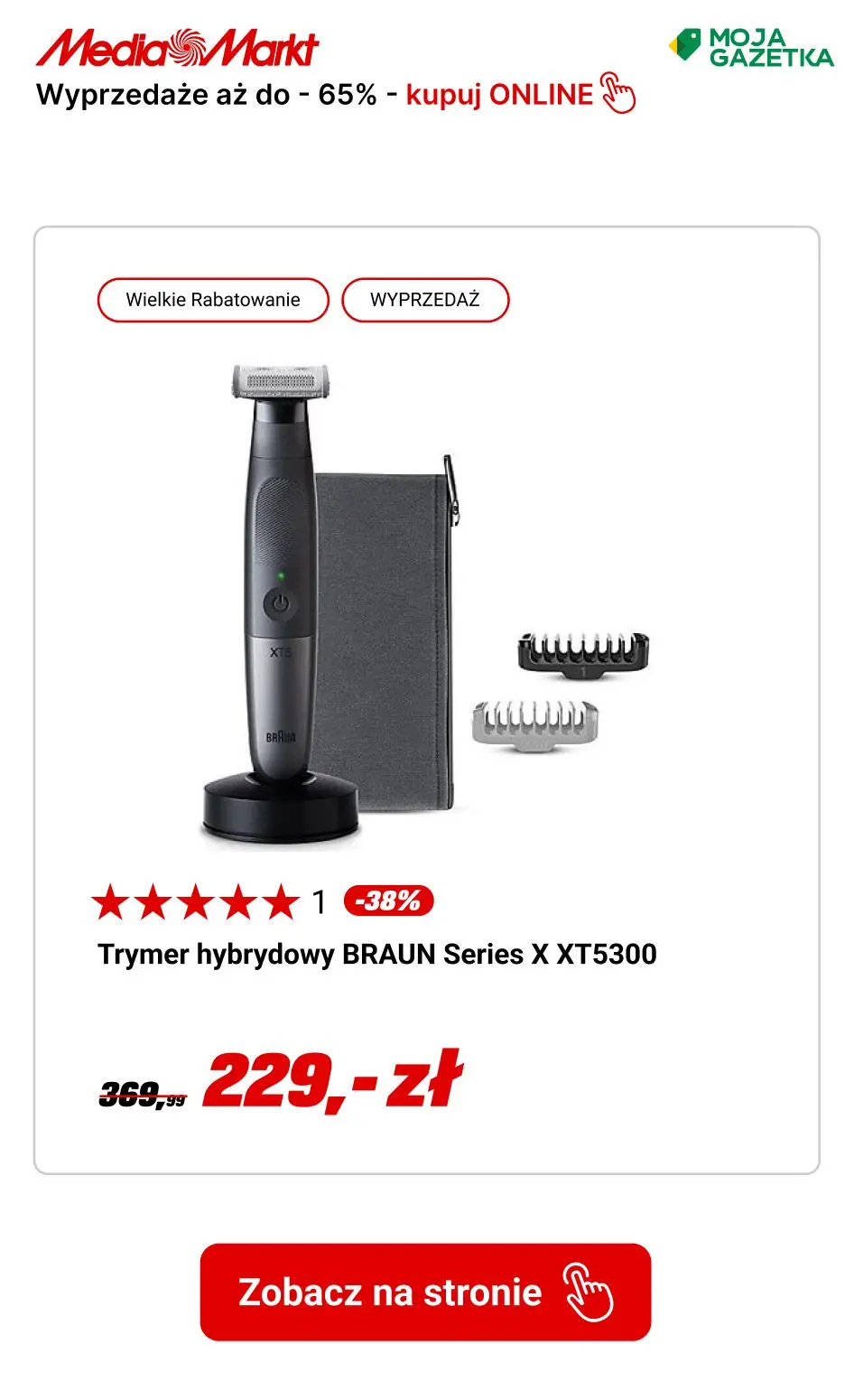 gazetka promocyjna Media Markt WYPRZEDAŻ aż do -65%!! - Strona 7