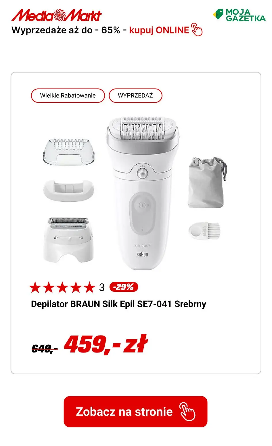 gazetka promocyjna Media Markt WYPRZEDAŻ aż do -65%!! - Strona 8