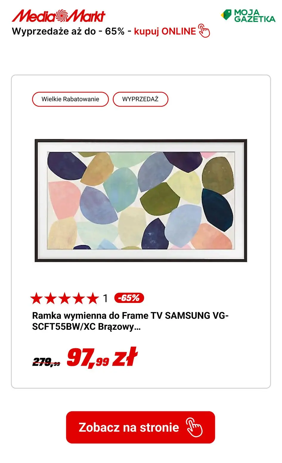 gazetka promocyjna Media Markt WYPRZEDAŻ aż do -65%!! - Strona 12