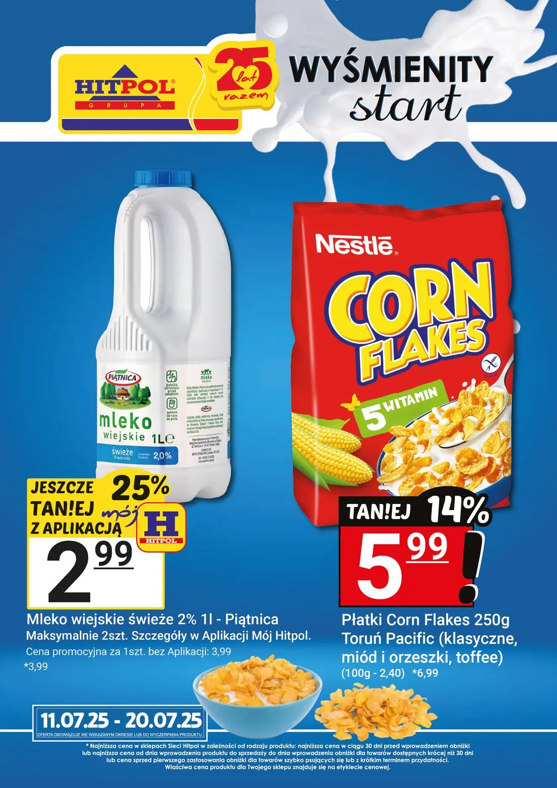 gazetka promocyjna Hitpol Śniadanie w super cenach! - Strona 1
