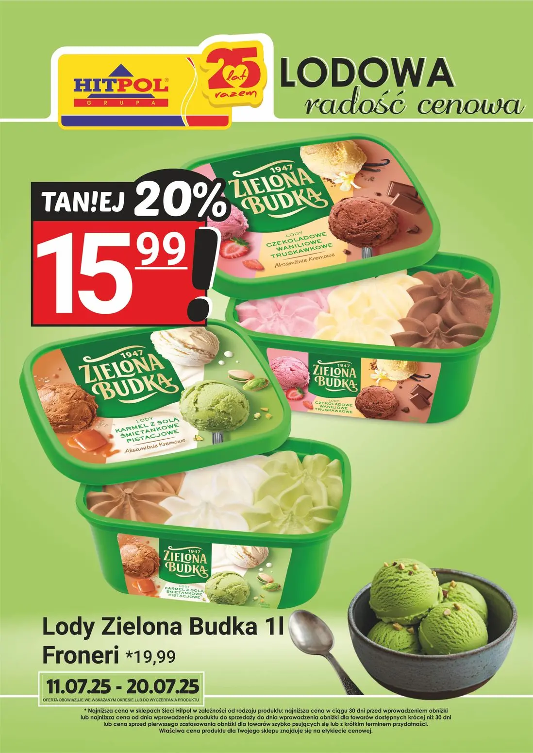 gazetka promocyjna Hitpol Lodowa radość cenowa! - Strona 1