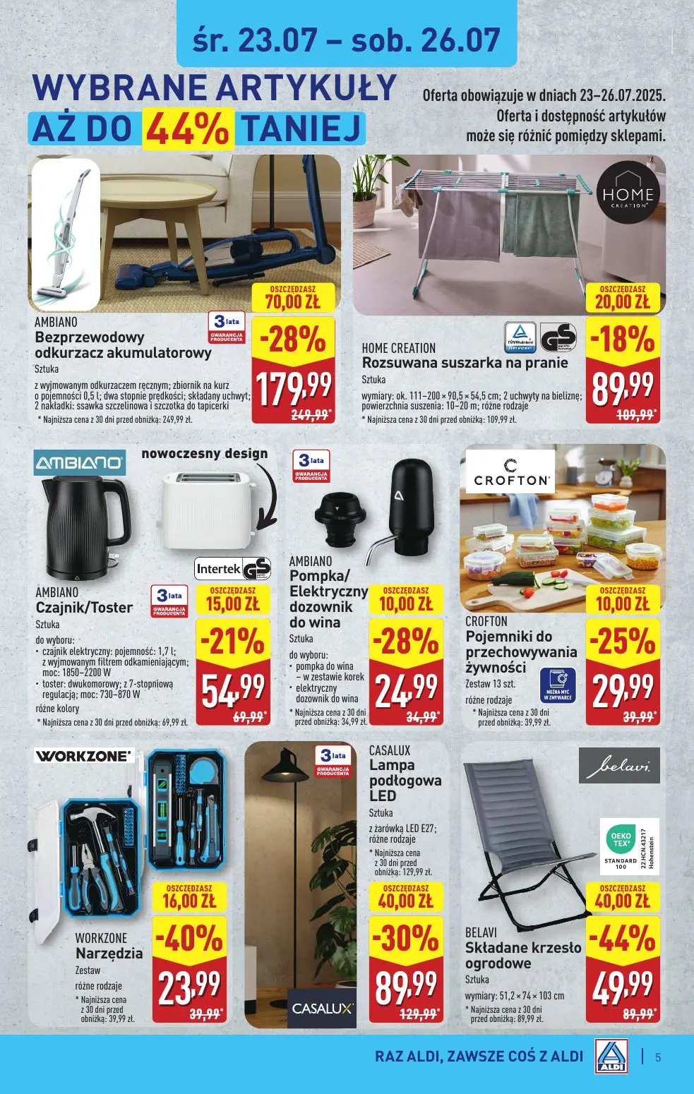 gazetka promocyjna ALDI Od środy - Strona 5