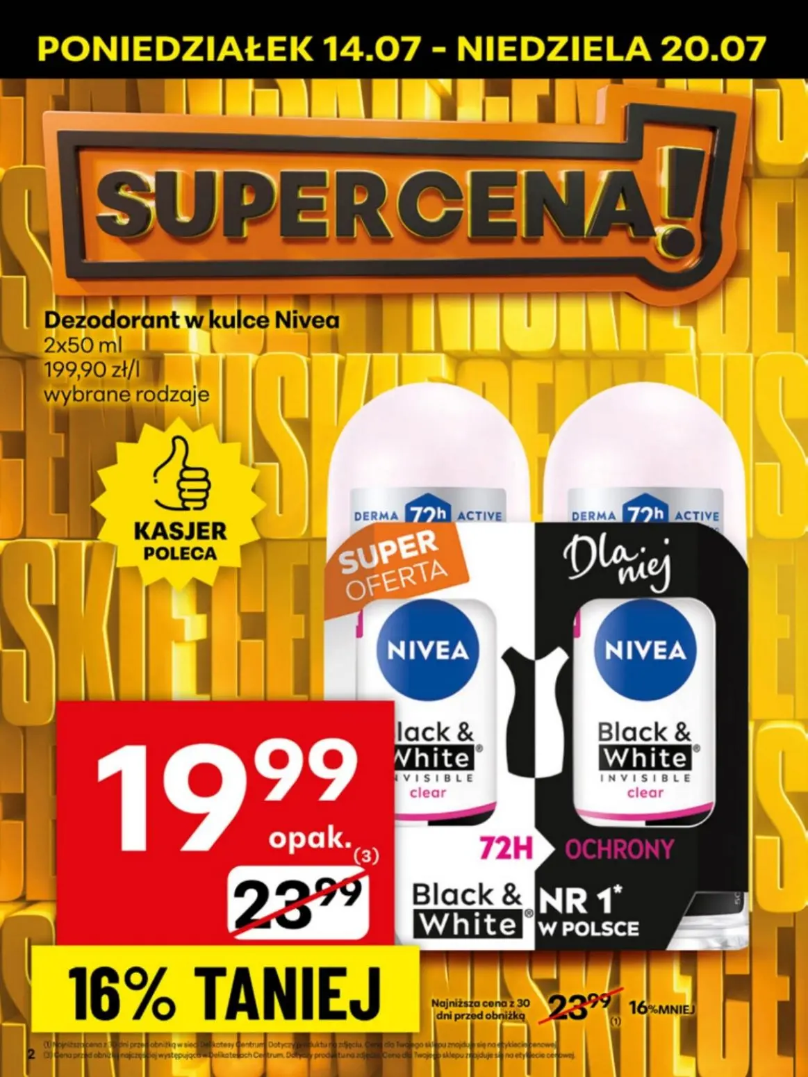 gazetka promocyjna Delikatesy Centrum Od poniedziałku - Strona 2