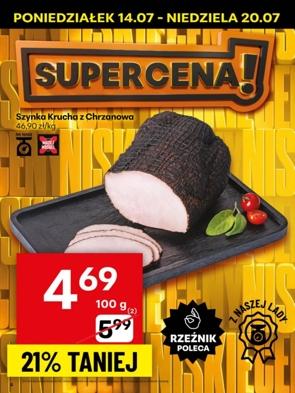 gazetka promocyjna Delikatesy Centrum Od poniedziałku - Strona 4