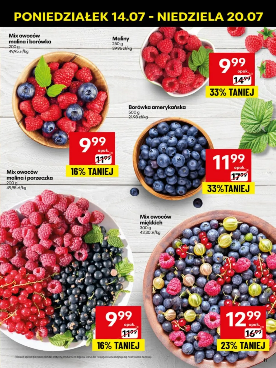 gazetka promocyjna Delikatesy Centrum Od poniedziałku - Strona 11