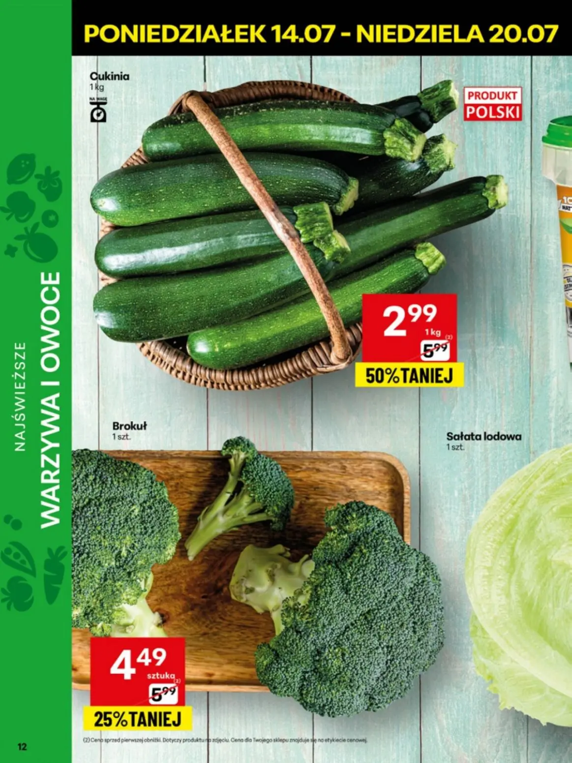 gazetka promocyjna Delikatesy Centrum Od poniedziałku - Strona 12
