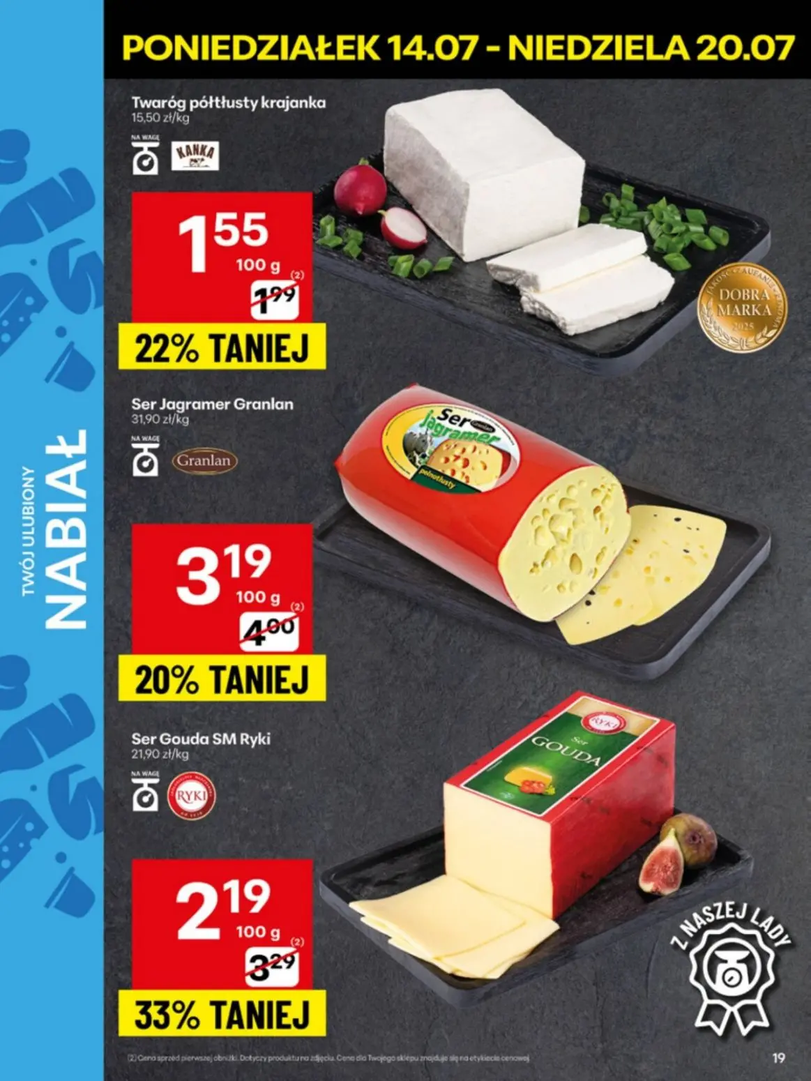 gazetka promocyjna Delikatesy Centrum Od poniedziałku - Strona 19