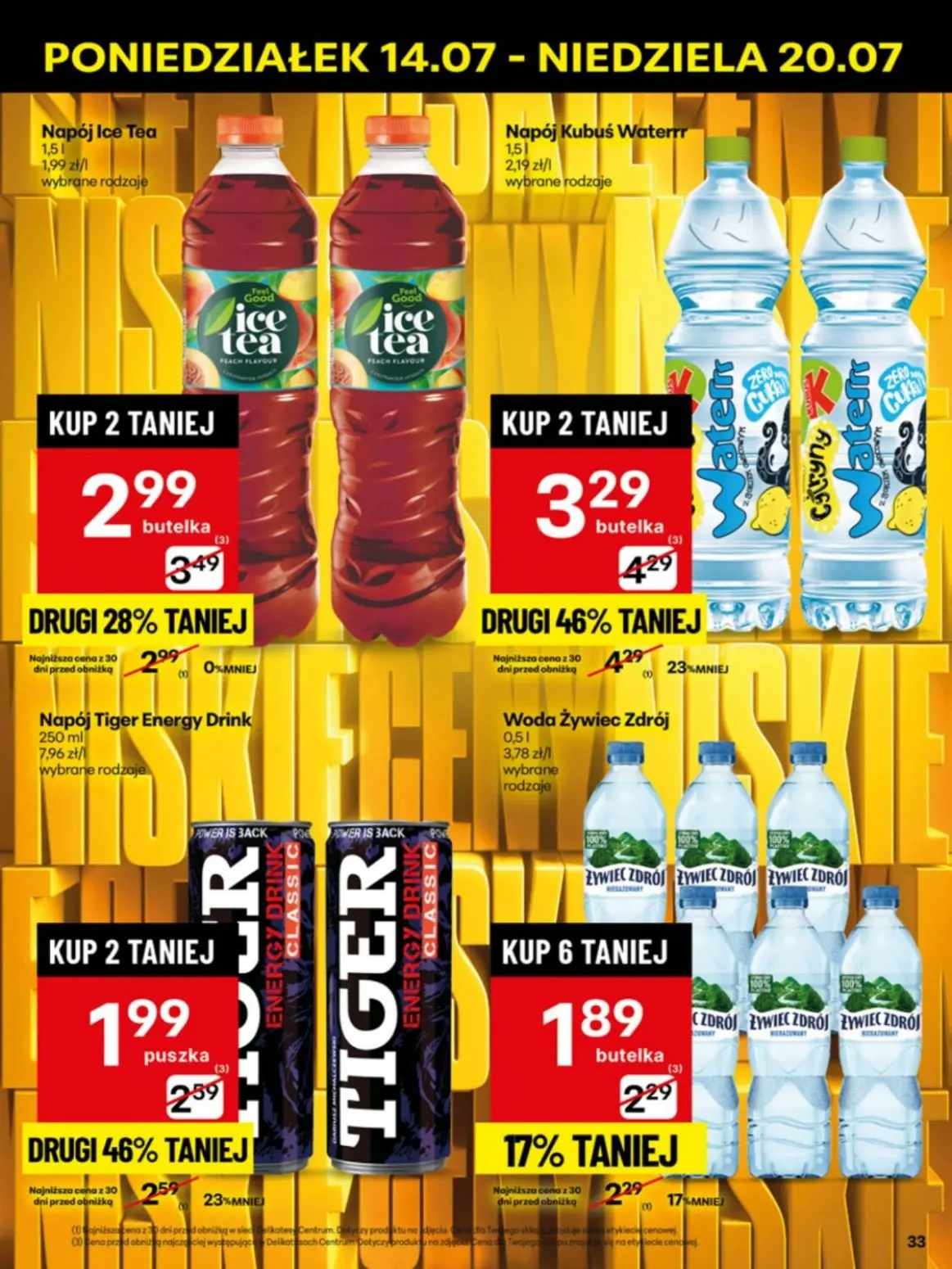 gazetka promocyjna Delikatesy Centrum Od poniedziałku - Strona 33