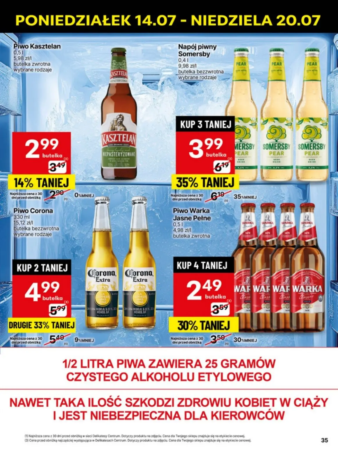 gazetka promocyjna Delikatesy Centrum Od poniedziałku - Strona 35