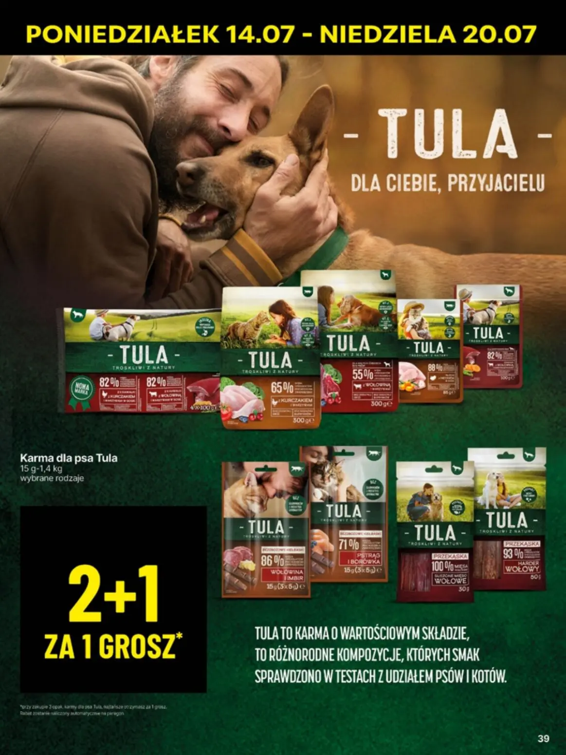 gazetka promocyjna Delikatesy Centrum Od poniedziałku - Strona 39