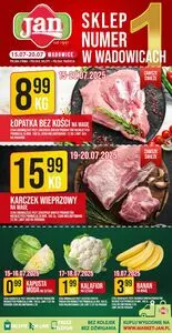 Gazetka promocyjna Jan, ważna od 2025-07-15 do 2025-07-20.