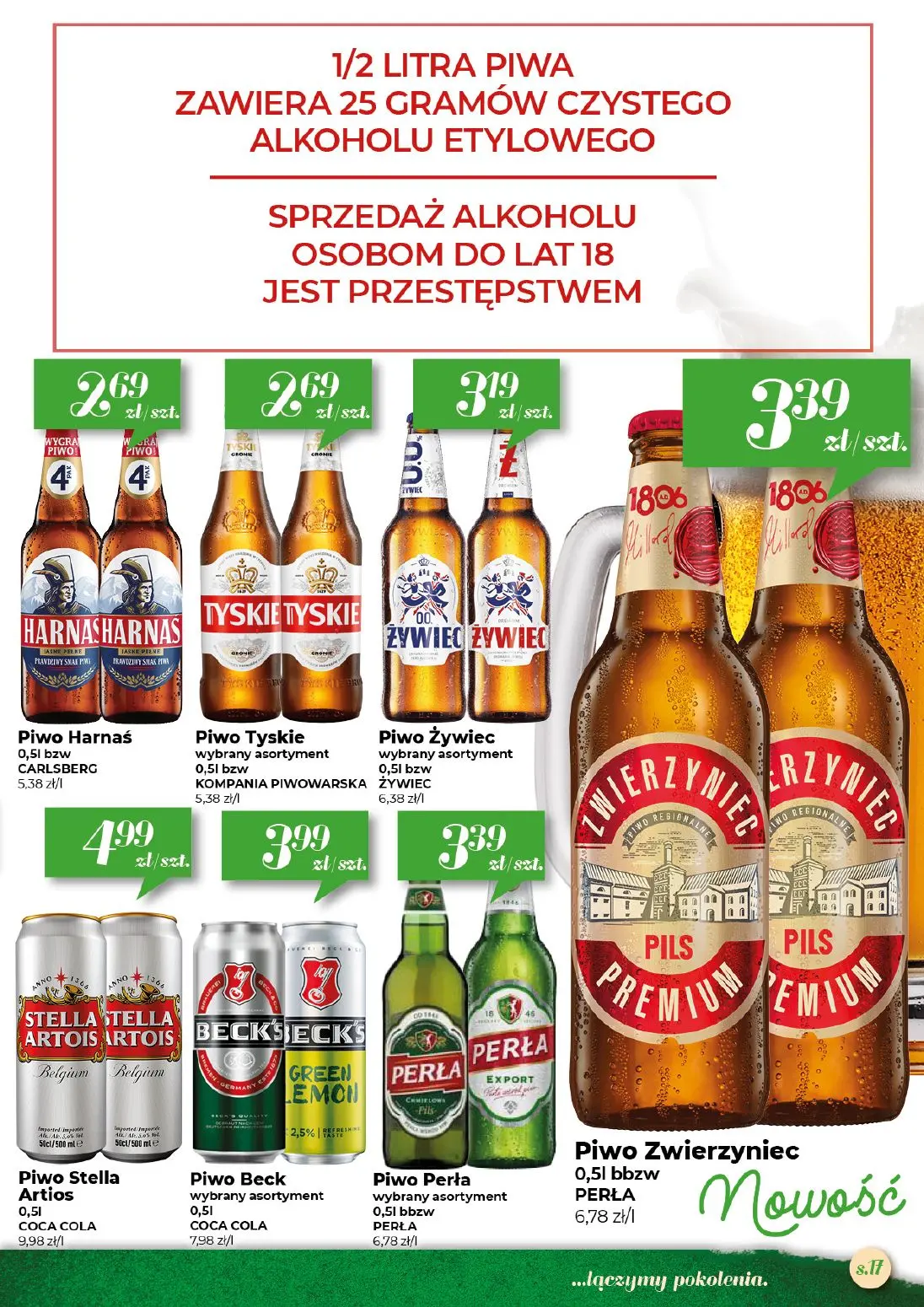 gazetka promocyjna Społem Kielce Jakość wyższa od ceny - Strona 17