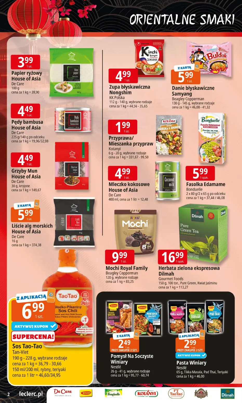 gazetka promocyjna E.Leclerc Orientalne smaki - Strona 2