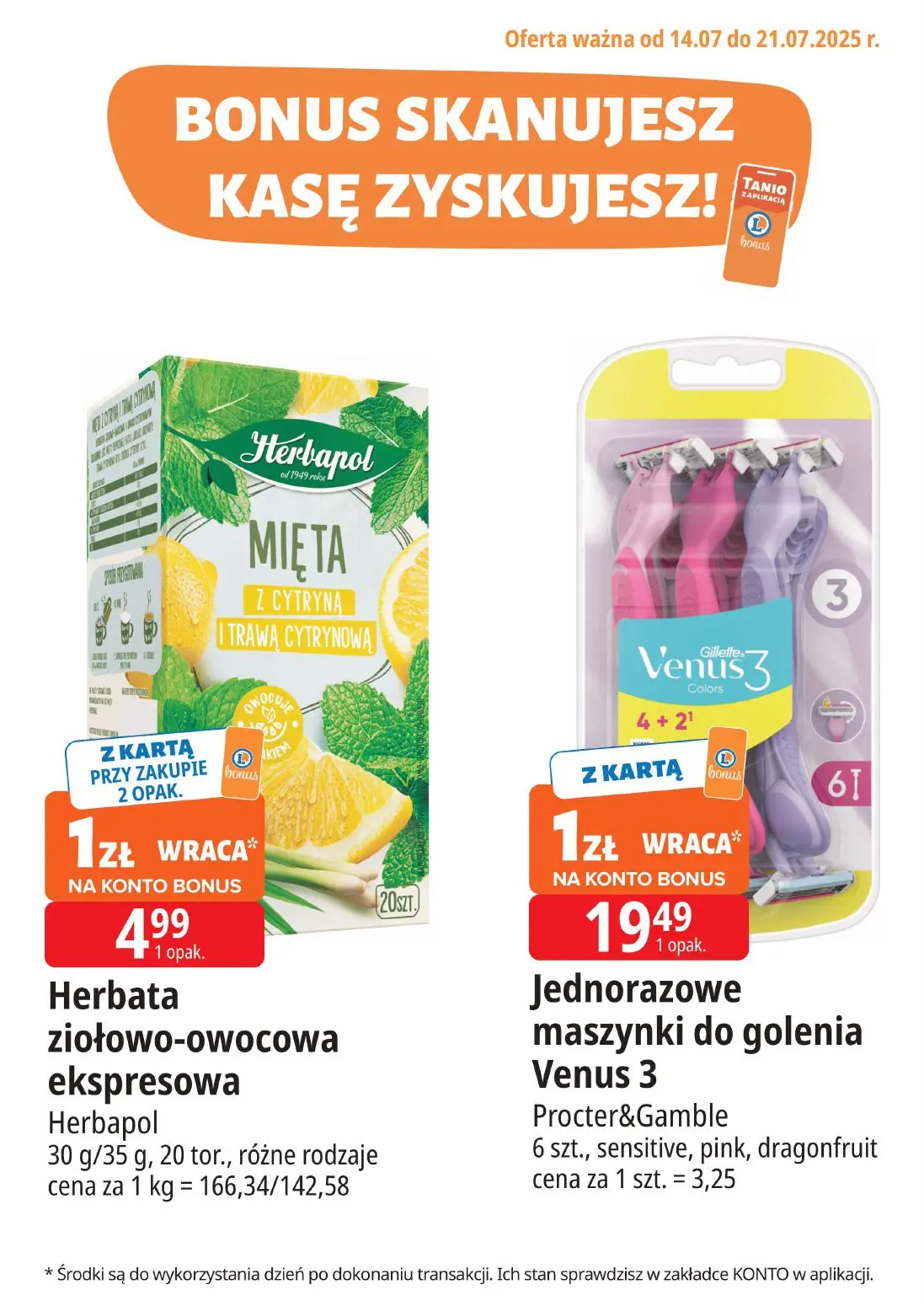 gazetka promocyjna E.Leclerc Bonus skanujesz kasę zyskujesz! - Strona 3