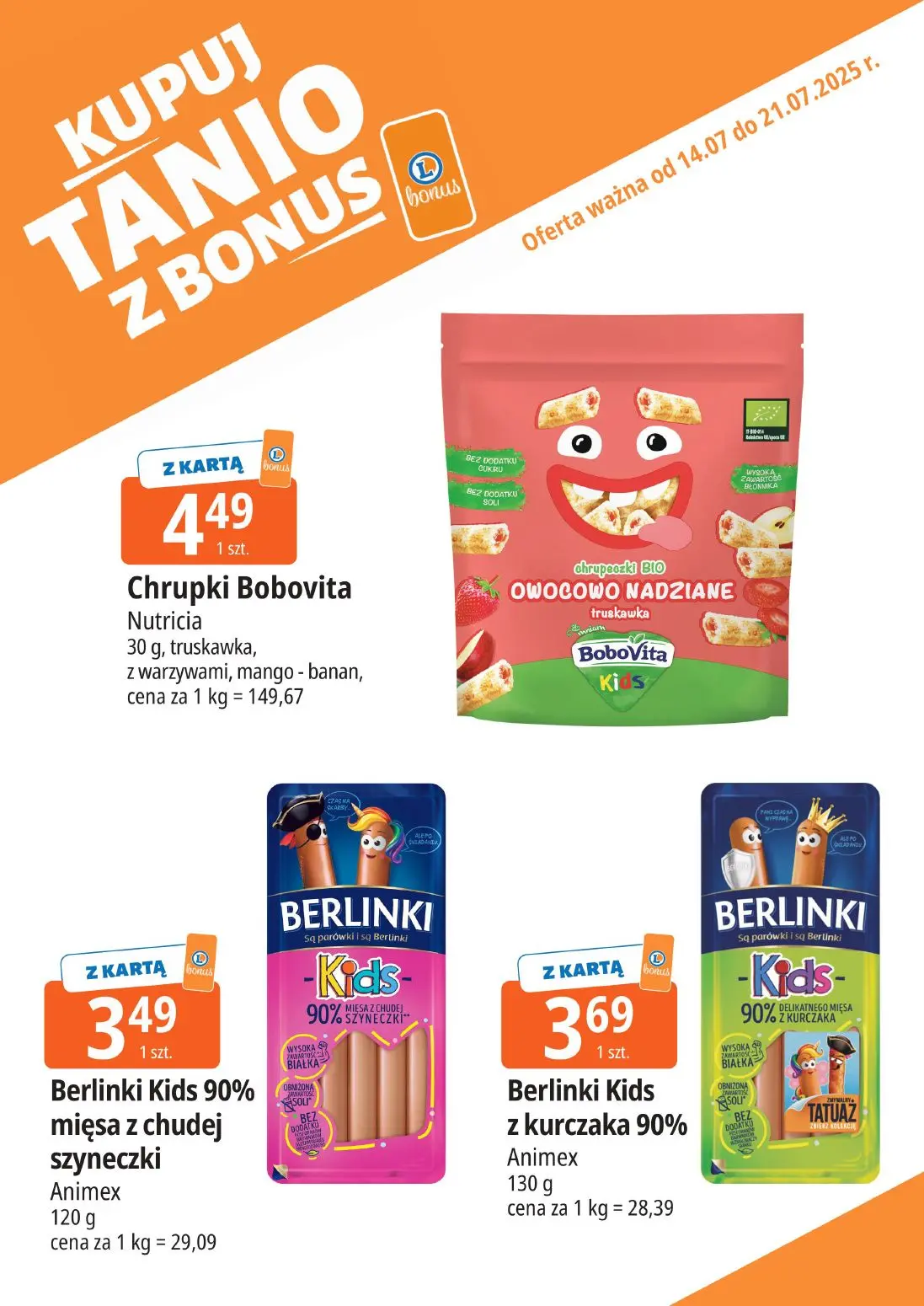 gazetka promocyjna E.Leclerc Bonus skanujesz kasę zyskujesz! - Strona 7