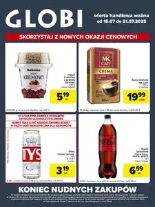 Gazetka promocyjna Globi, ważna od 2025-07-15 do 2025-07-21.