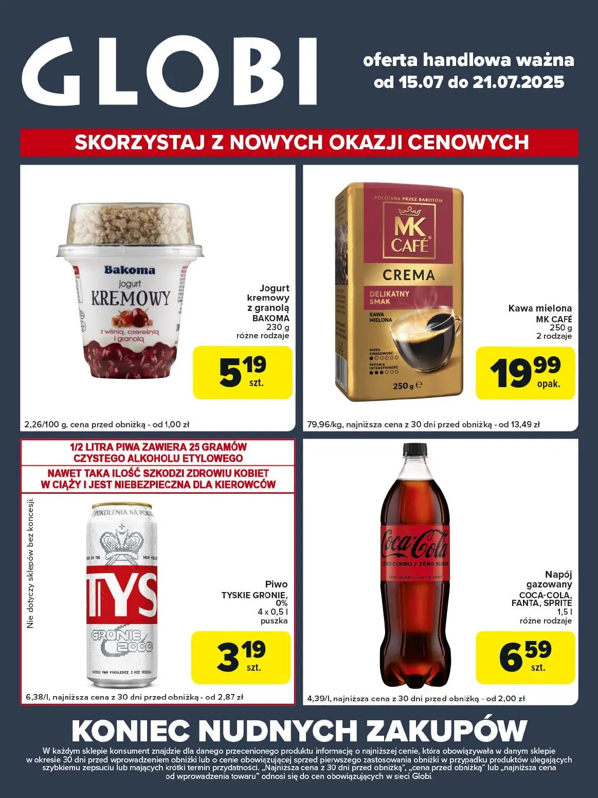 gazetka promocyjna Globi Koniec nudnych zakupów - Strona 1
