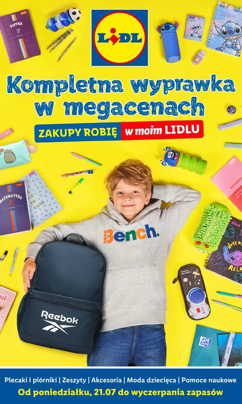 gazetka promocyjna LIDL Kompletna wyprawka w megacenach - Strona 1