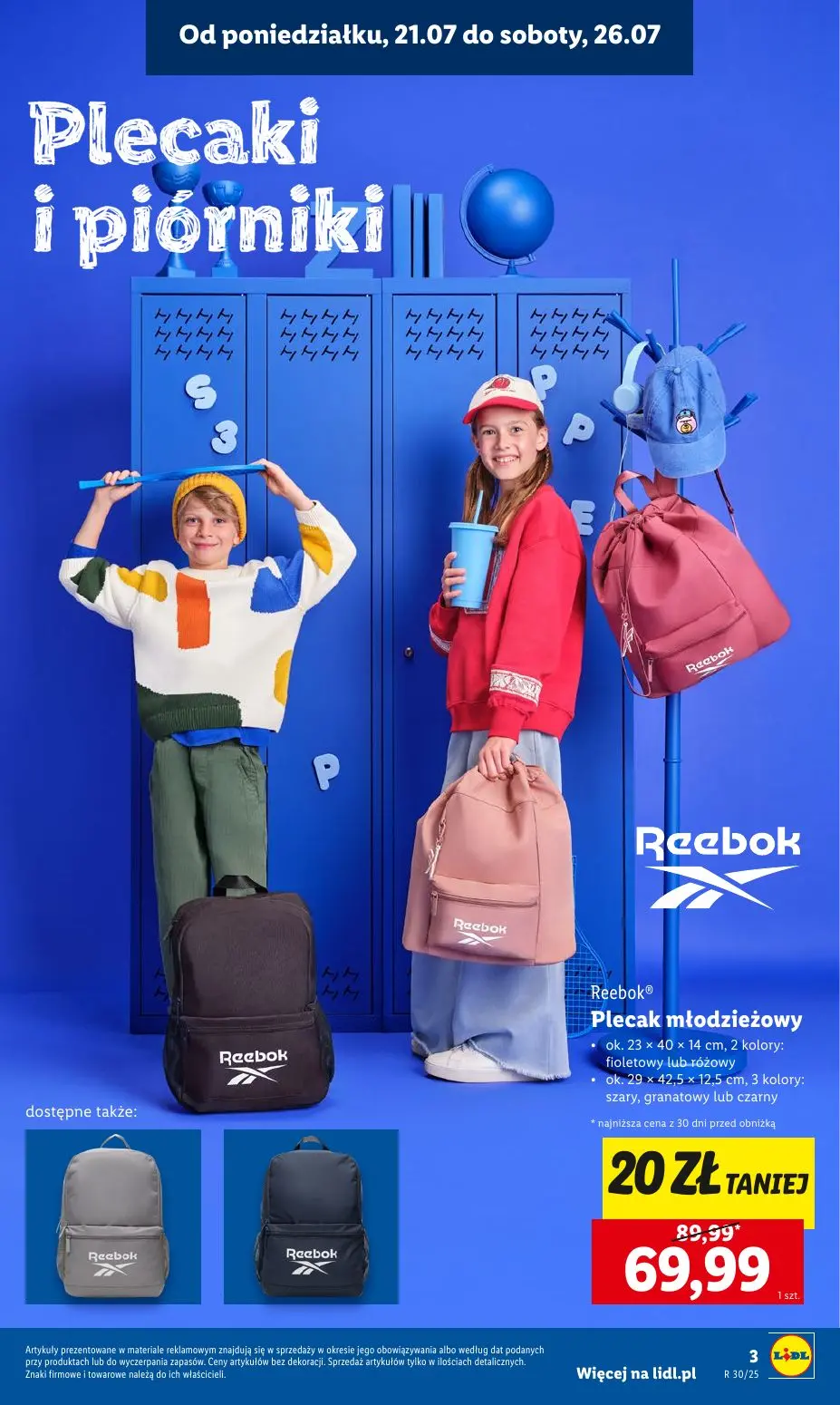gazetka promocyjna LIDL Kompletna wyprawka w megacenach - Strona 5