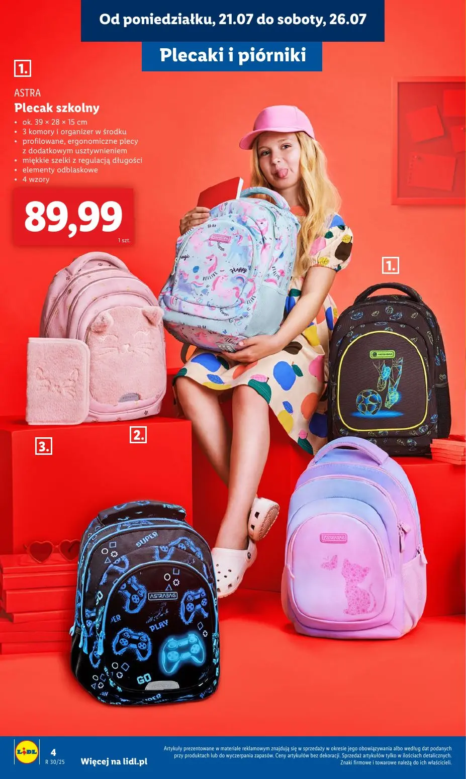 gazetka promocyjna LIDL Kompletna wyprawka w megacenach - Strona 6