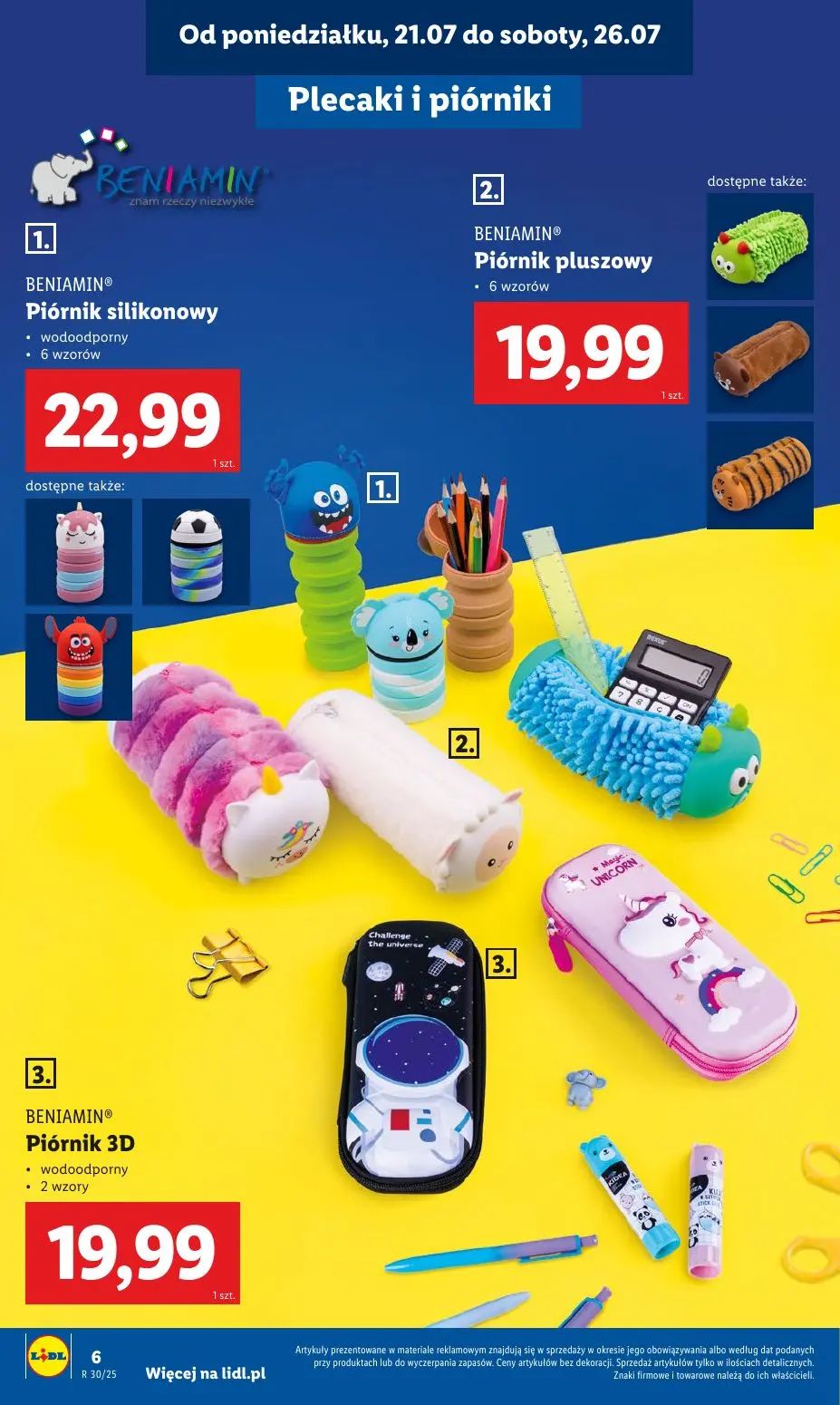 gazetka promocyjna LIDL Kompletna wyprawka w megacenach - Strona 8