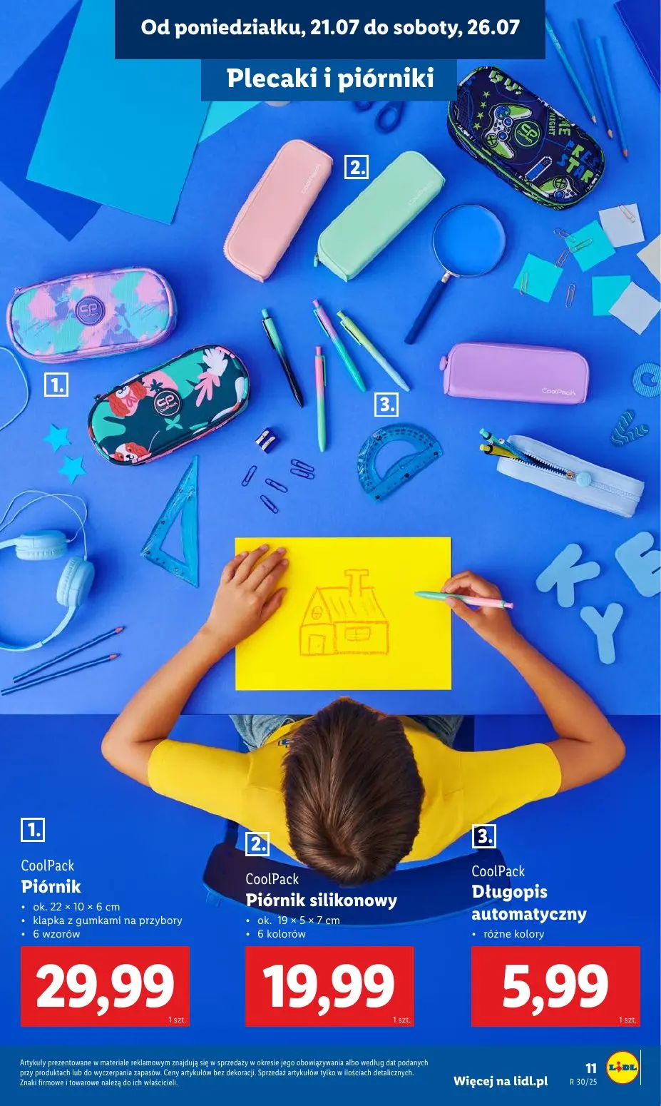 gazetka promocyjna LIDL Kompletna wyprawka w megacenach - Strona 13