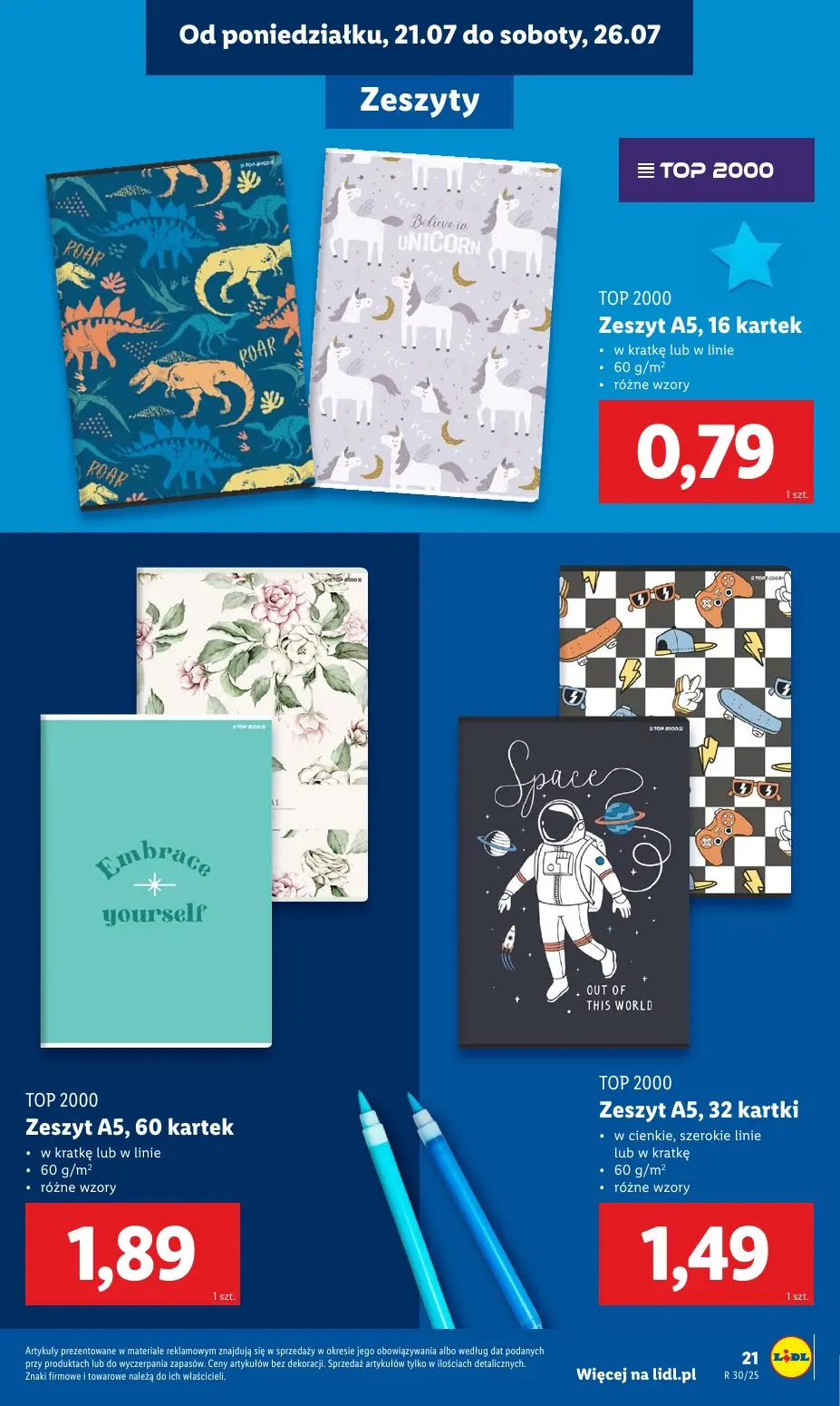 gazetka promocyjna LIDL Kompletna wyprawka w megacenach - Strona 23
