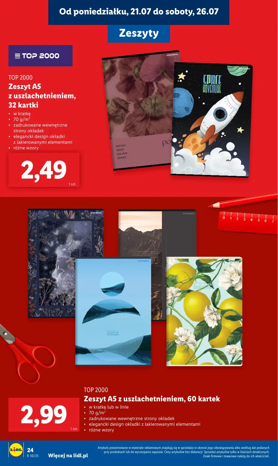 gazetka promocyjna LIDL Kompletna wyprawka w megacenach - Strona 26