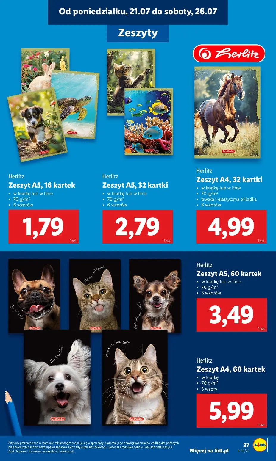 gazetka promocyjna LIDL Kompletna wyprawka w megacenach - Strona 29