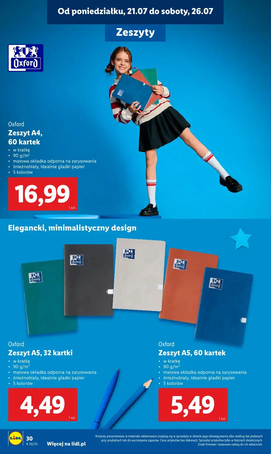 gazetka promocyjna LIDL Kompletna wyprawka w megacenach - Strona 32