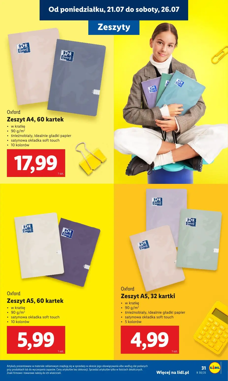 gazetka promocyjna LIDL Kompletna wyprawka w megacenach - Strona 33