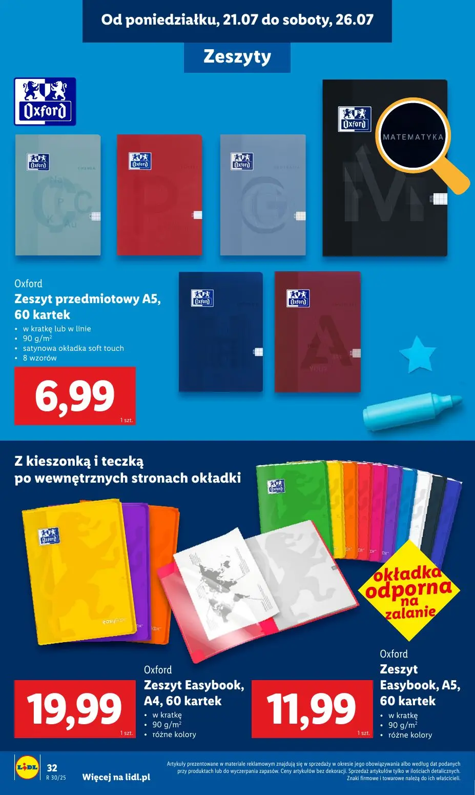 gazetka promocyjna LIDL Kompletna wyprawka w megacenach - Strona 34