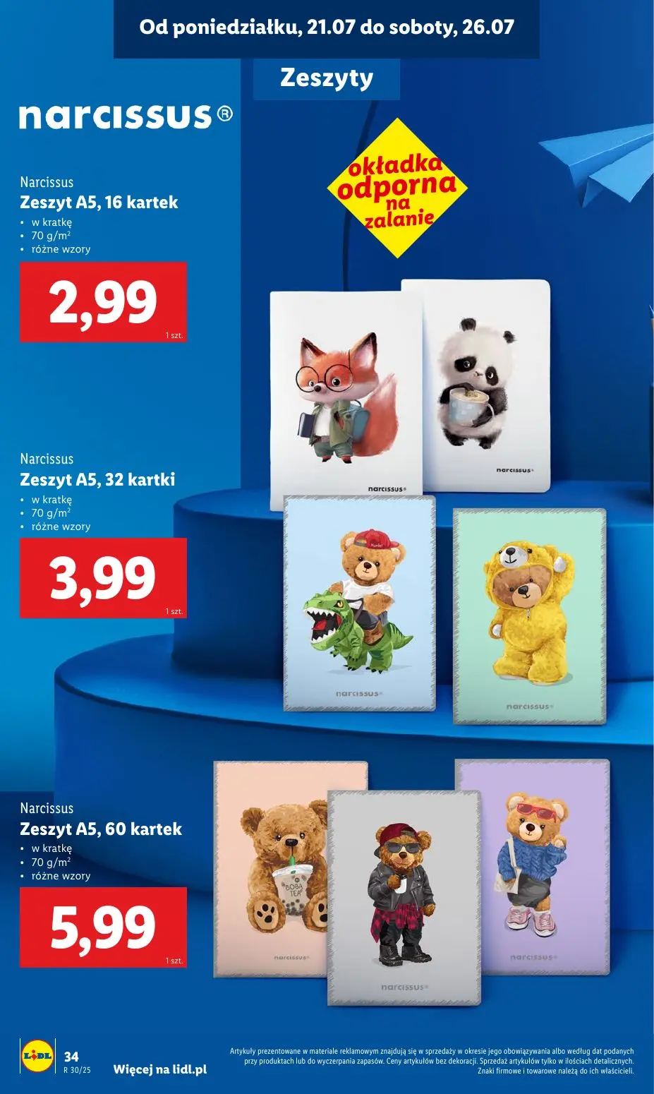 gazetka promocyjna LIDL Kompletna wyprawka w megacenach - Strona 36