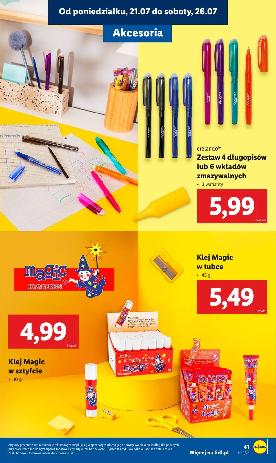 gazetka promocyjna LIDL Kompletna wyprawka w megacenach - Strona 43