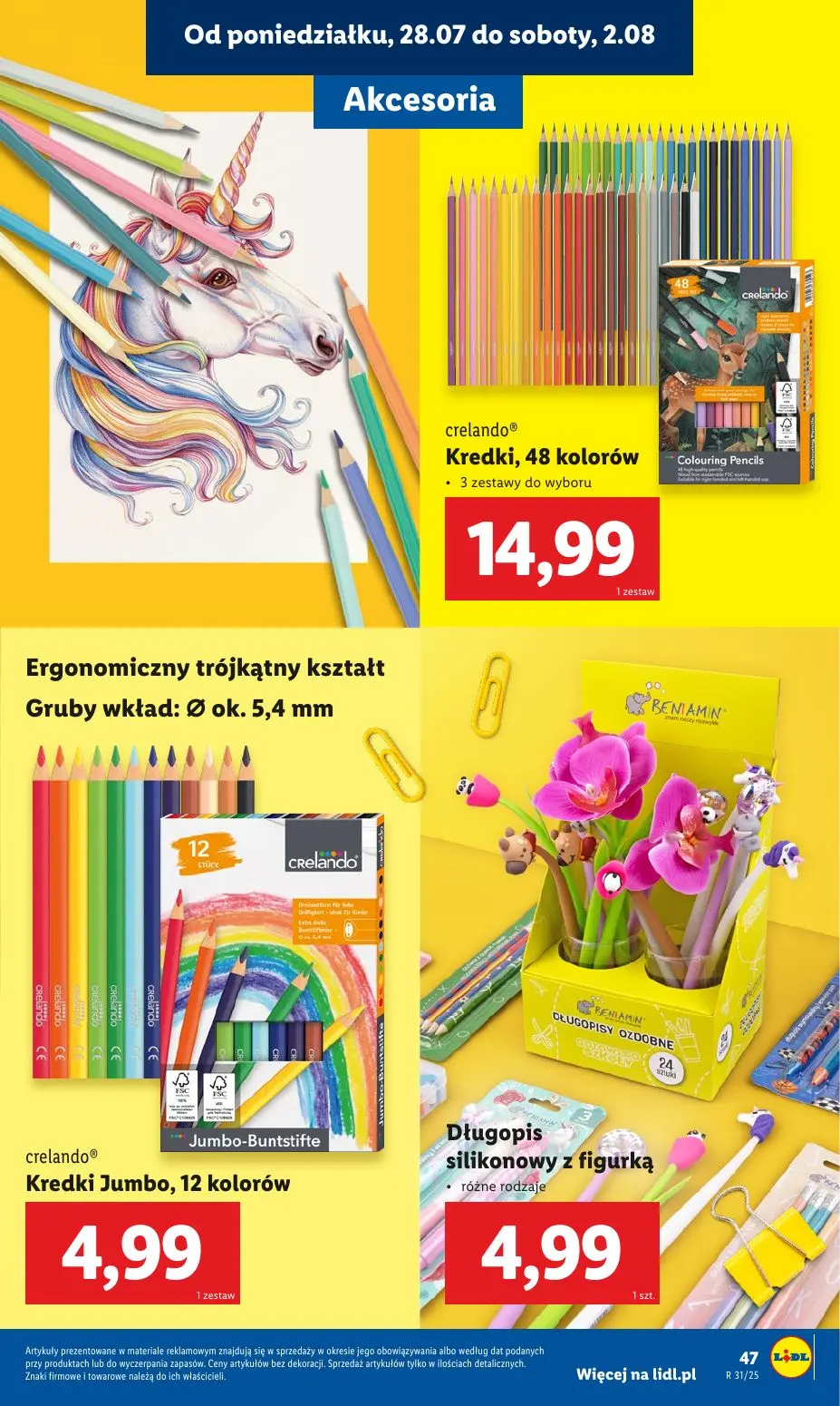 gazetka promocyjna LIDL Kompletna wyprawka w megacenach - Strona 49