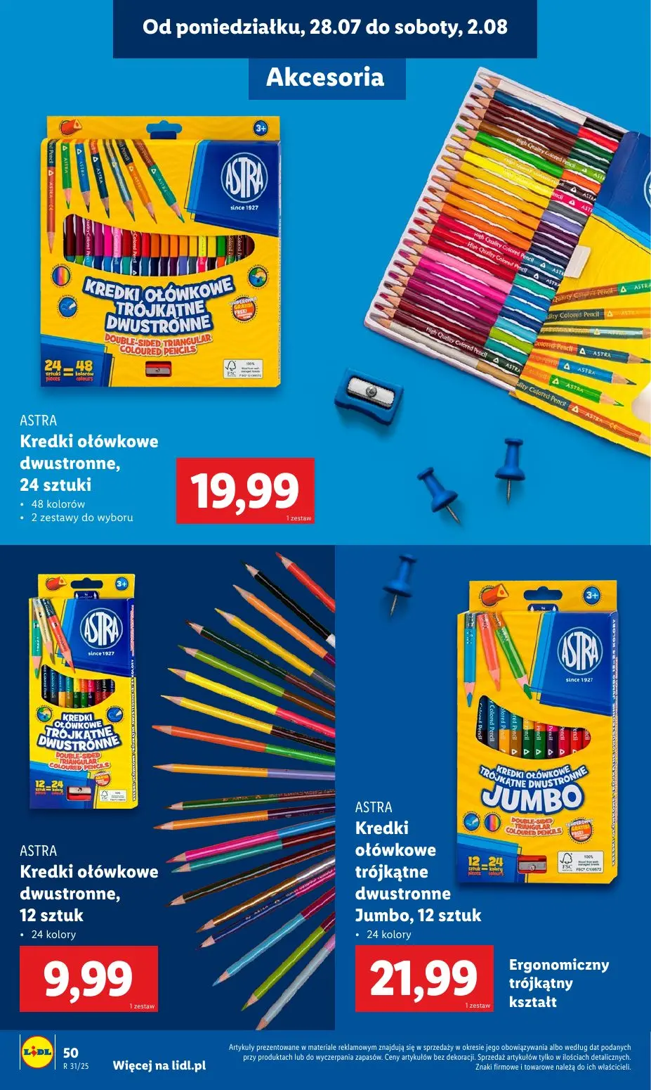 gazetka promocyjna LIDL Kompletna wyprawka w megacenach - Strona 52