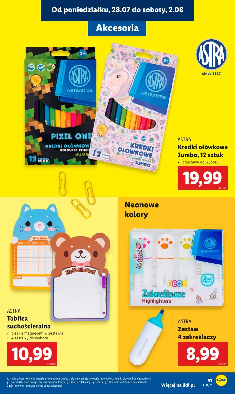 gazetka promocyjna LIDL Kompletna wyprawka w megacenach - Strona 53