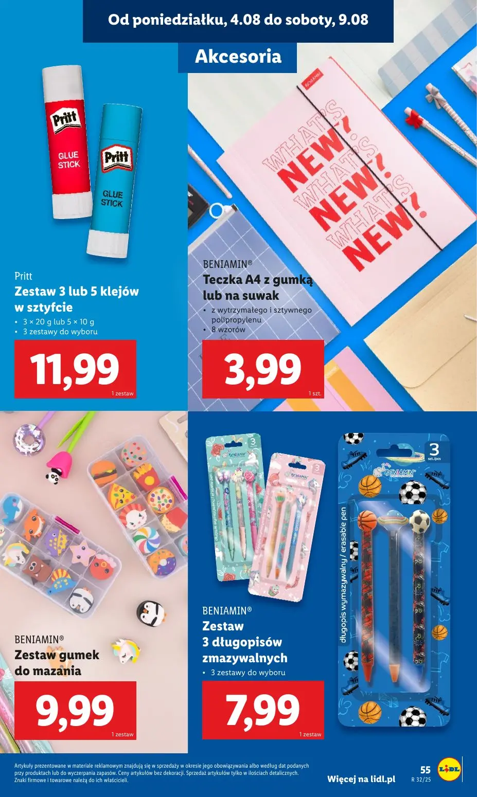 gazetka promocyjna LIDL Kompletna wyprawka w megacenach - Strona 57
