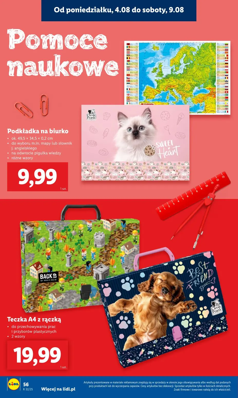 gazetka promocyjna LIDL Kompletna wyprawka w megacenach - Strona 58