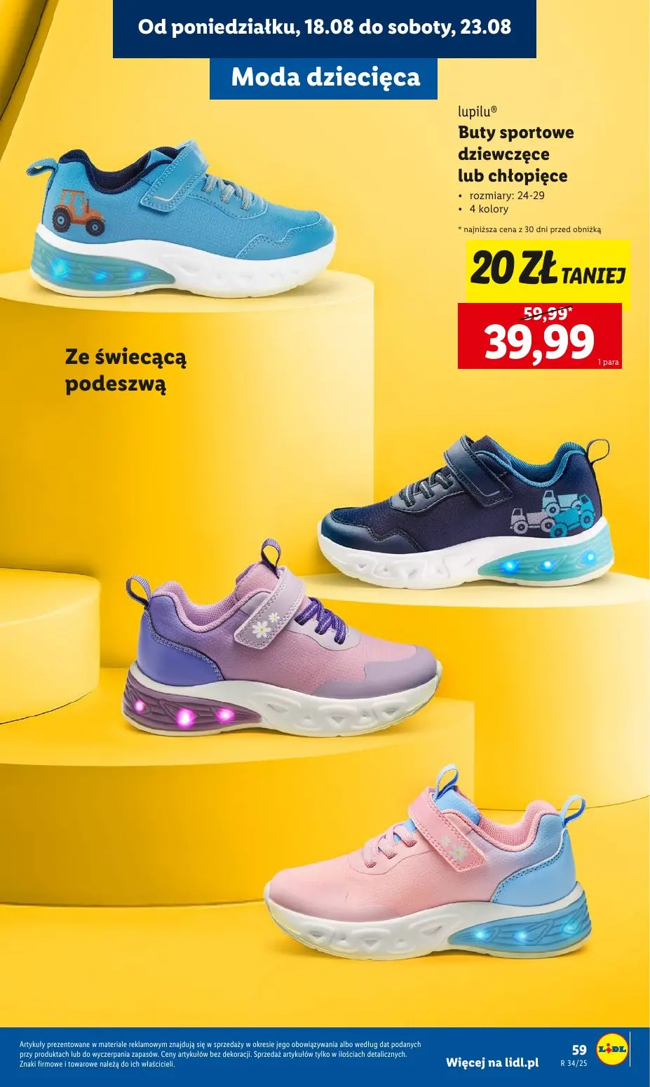 gazetka promocyjna LIDL Kompletna wyprawka w megacenach - Strona 61