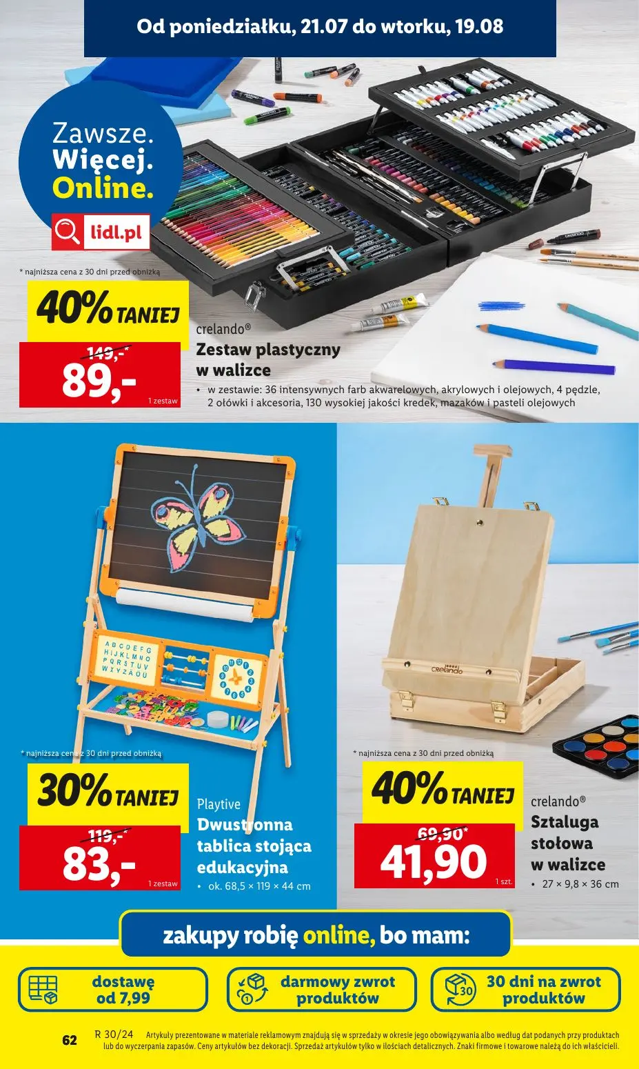 gazetka promocyjna LIDL Kompletna wyprawka w megacenach - Strona 64
