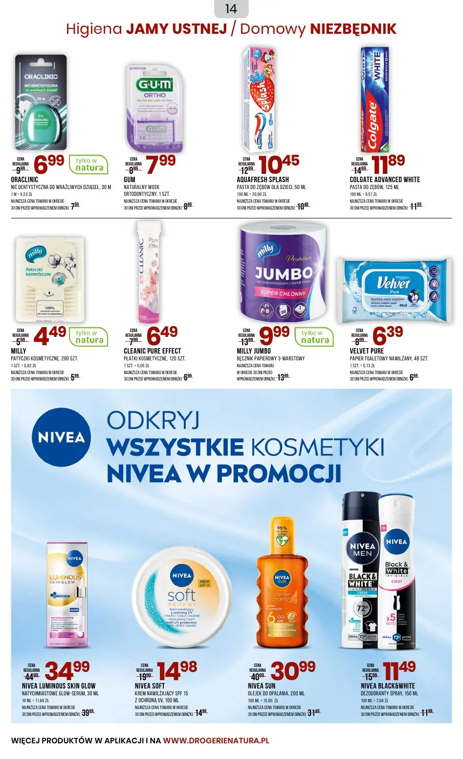 gazetka promocyjna Natura Letnie wyprzedaże - Strona 14